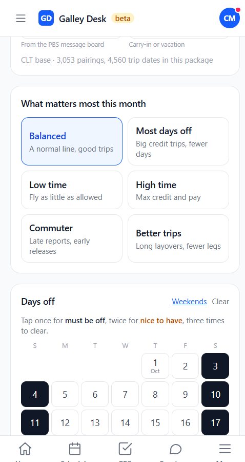 Bid Builder: tell it what matters